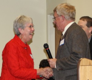 Award congratulations