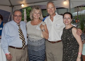 Dr. Russ Khouri, Dr. and Mrs. Ray Horwood, and Mary Khouri