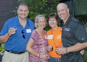 Thom Rogers, Melissa Rogers, Mari Jo Young and Bill Young