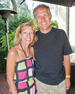 Pat Kubene-Simacek, Community West Foundation Special Events Coordinator with her husband John.