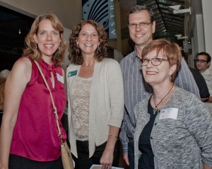 LENSC Executive Director Catherine Timko and Martin Timko with Kathleen Norman (l) and Debbie Doty.