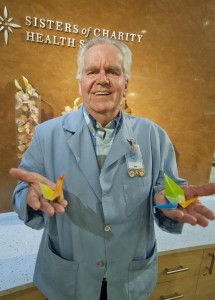 Origami master, Bud Klein 