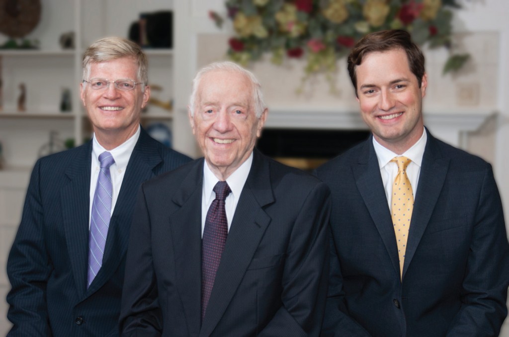 Pictured are John T., John, and David O’Neill