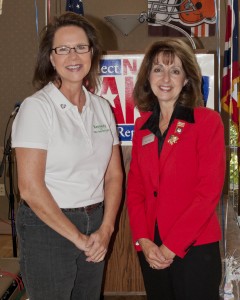 Justice Sharon Kennedy and Rep. Nan Baker