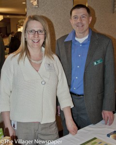 Barb Baird and Matt Klein at the first-ever Lorain County Special Needs Resource Event