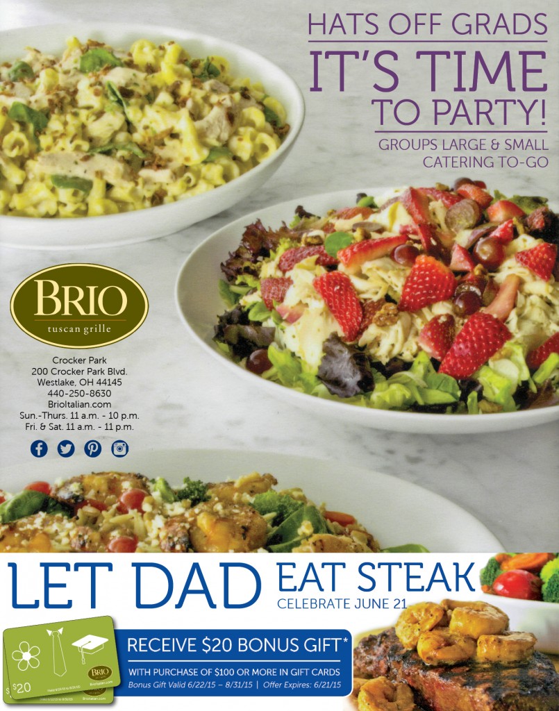 Brio Celebrate Dads & Grads