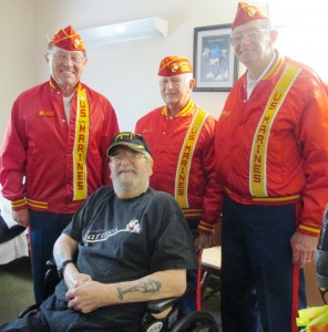 Visiting marines
