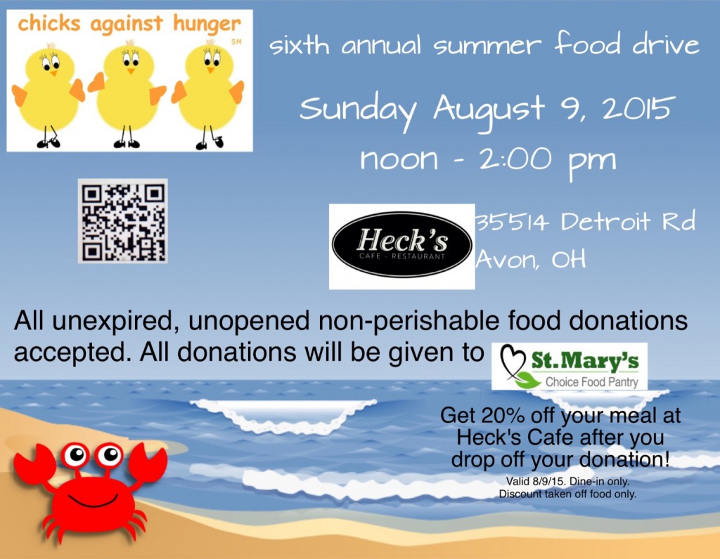 cah 2015 food drive