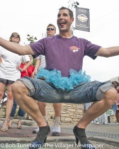 Matthew Shanafeit in his best tutu.