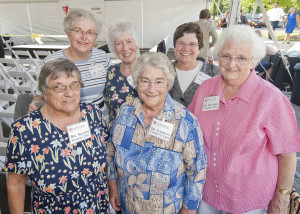 Some of the Sisters of Charity who served SJMC so well.