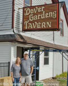 Owners Gary and Erica Hurst are reopening Dover Gardens Tavern