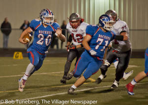 Bay’s Nick Best (20) blasted his way into the record books this year.
