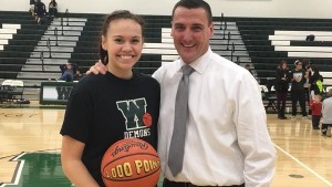 Monica Fury and Coach Weiss