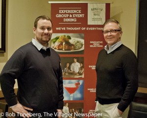 Bonefish Grill Managing Partner, Michael Cook and Bonefish Grill Joint Venture Partner, Tim Goss
