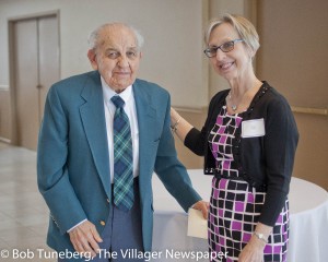 Anthony Iezzi, Phd, 15,000 volunteer hours with Penny Evans, Volunteer Manager.