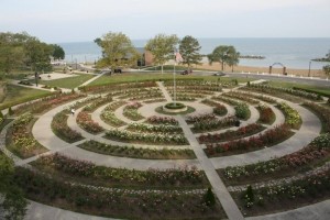 Lakeview Park's Rose Garden, Lorain