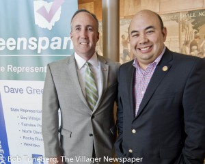 Dave Greenspan and Ohio Speaker of the House Cliff Rosenberger