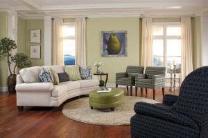 Brians Furniture Smith Brothers 5311-convso-fabric
