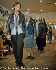 All of the models were stunning in their fall apparel.