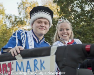Bay Village Royalty, King Mark Majercik and Queen Martha Swanson