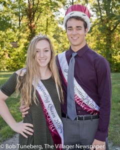 Avon Lake King Homecoming King Nathan Plow and Queen Tessa Lubertozzi
