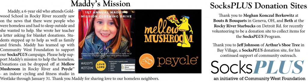 CWF-SocksPLUS Donation Sites