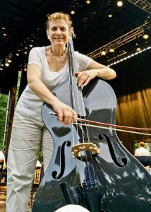AnnGilbert onCarbon Fiber Bass (photo by Betty Lou Curatolo) -1