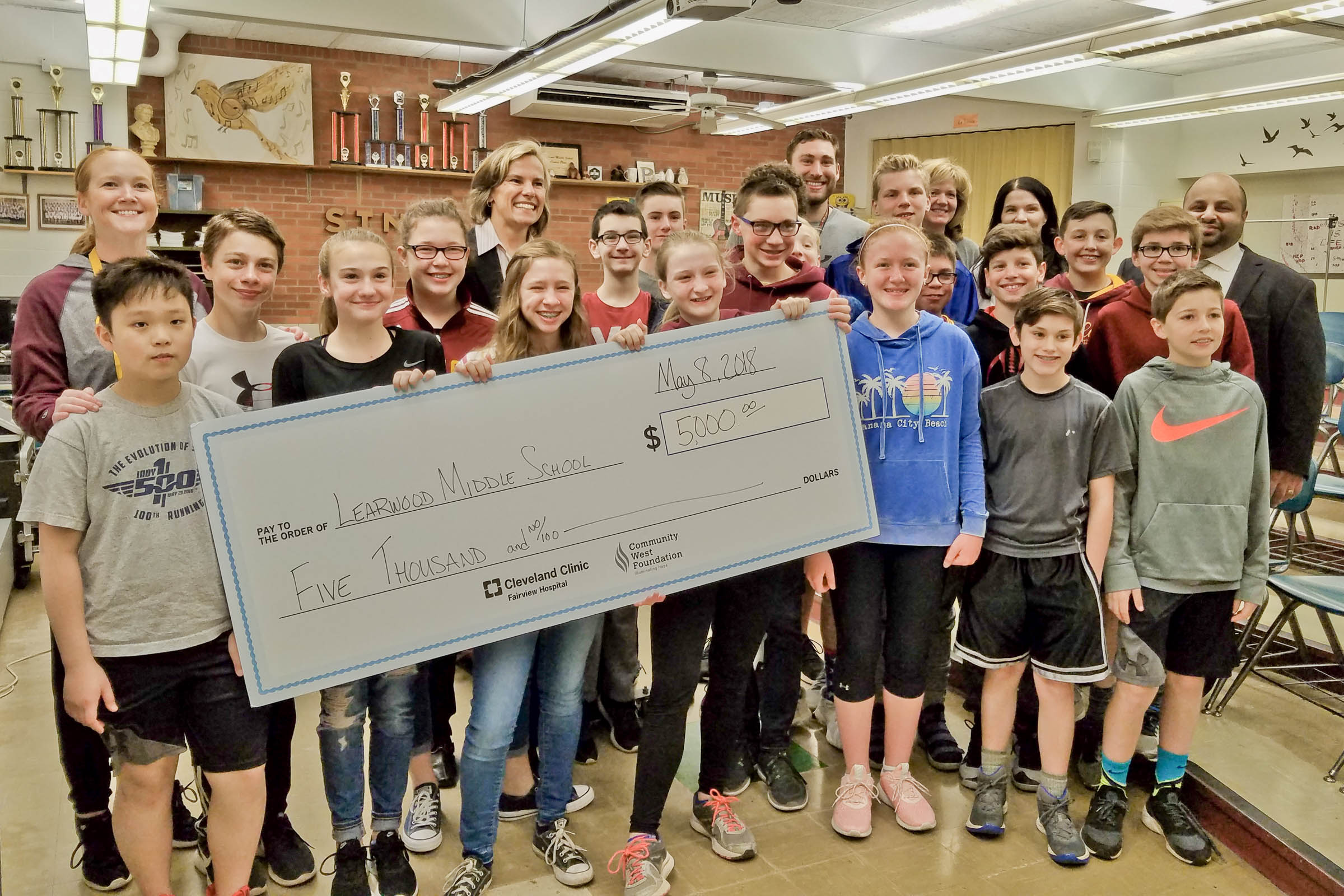 Learwood Middle School Wins MOVement Challenge The Villager Newspaper