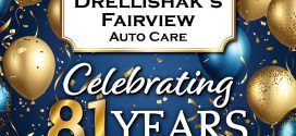 Drellishak’s Fairview Auto Care Celebrates 81 Years!
