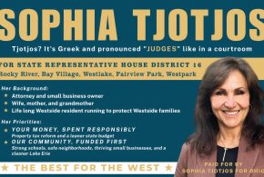 Meet Sophia Tjotjos: Candidate for Ohio House District 16