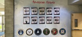 Bay Middle School: Veterans Wall Wrap Project