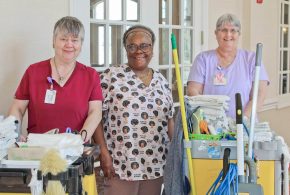The “Three Musketeers” Who Help Make St. Mary of the Woods Feel Like Home
