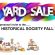 Westlake Historical Society Fall Yard Sale Westlake Historical Society Fall Yard Sale